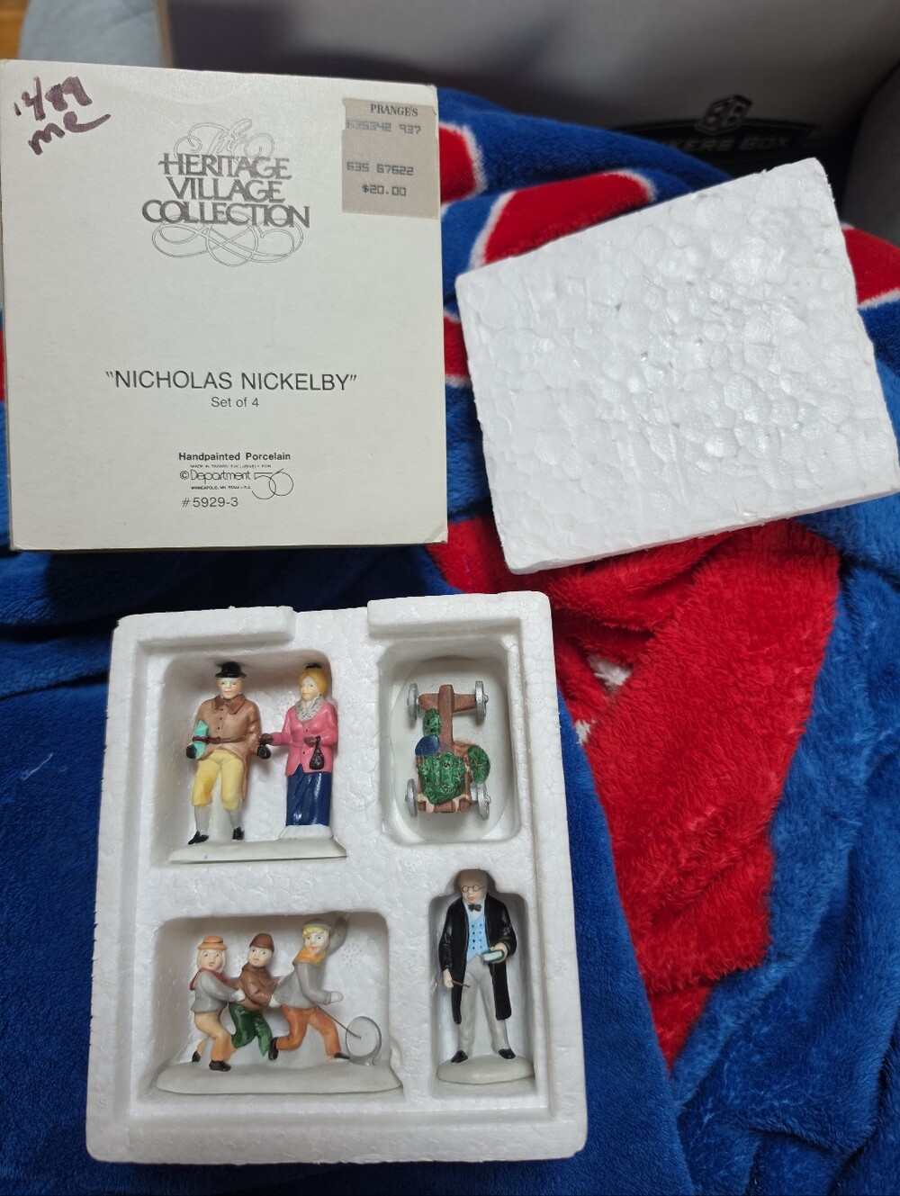 Department 56 Nicolas Nickleby Figurine Set